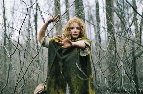 People in nature, Blond, Long hair, Twig, 