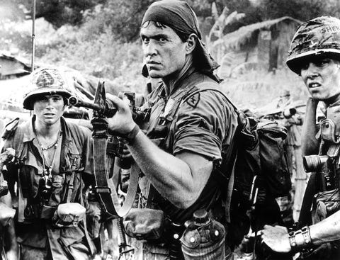 Tom Berenger in Platoon tom berenger in platoon