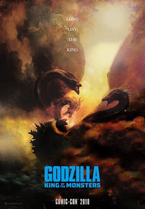El póster de 'Godzilla II: de los monstruos'