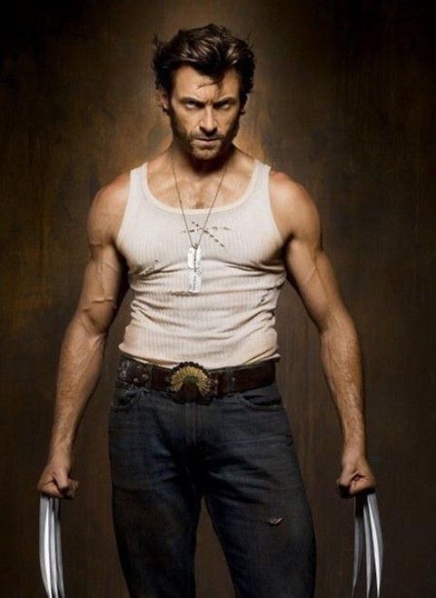Bodybuilder, Wolverine, Muscle, Abdomen, Standing, Chest, Barechested, Fictional character, Trunk, Model, 