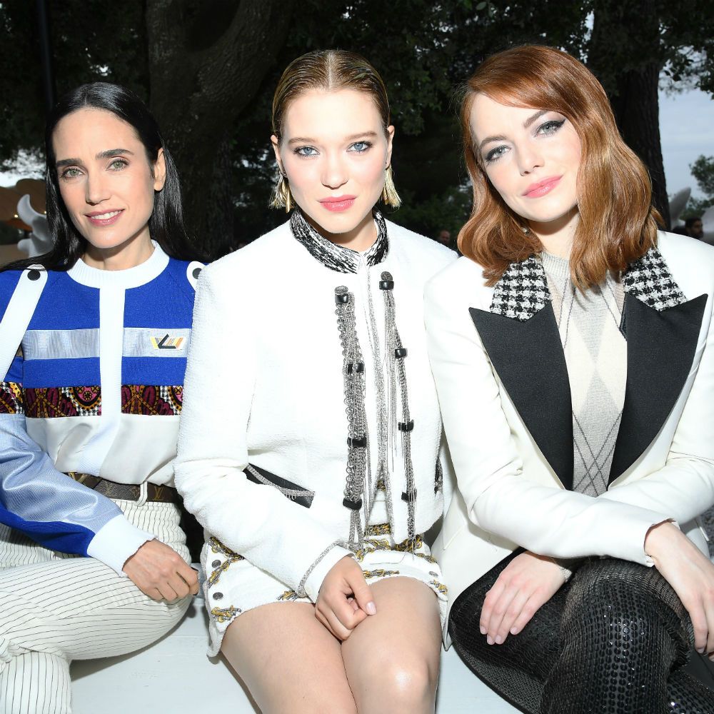 Emma Stone, Sienna Miller, Jennifer Connelly y más celebrities acuden al  desfile de Louis Vuitton Cruise 2019