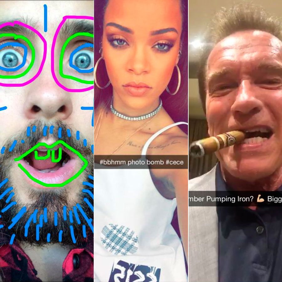 Las 25 mejores cuentas de Snapchat de las estrellas