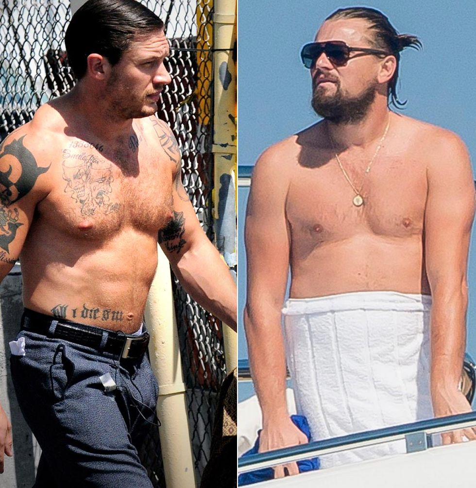 Leonardo DiCaprio vs Tom Hardy, dos estilos enfrentados