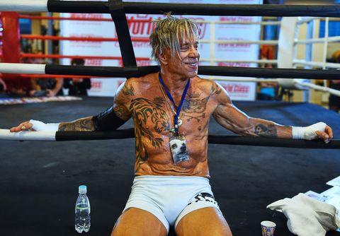 Hand, Wrist, Elbow, Tattoo, Competition event, Chest, Contact sport, Muscle, Combat sport, Trunk, 