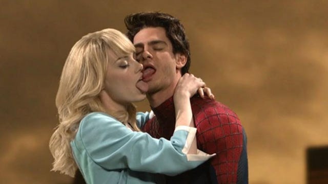 andrew garfield cabello spiderman 2