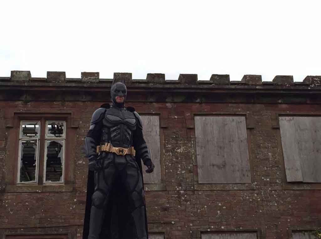 Batman se une a la lucha contra los 'payasos asesinos' en Cumbria