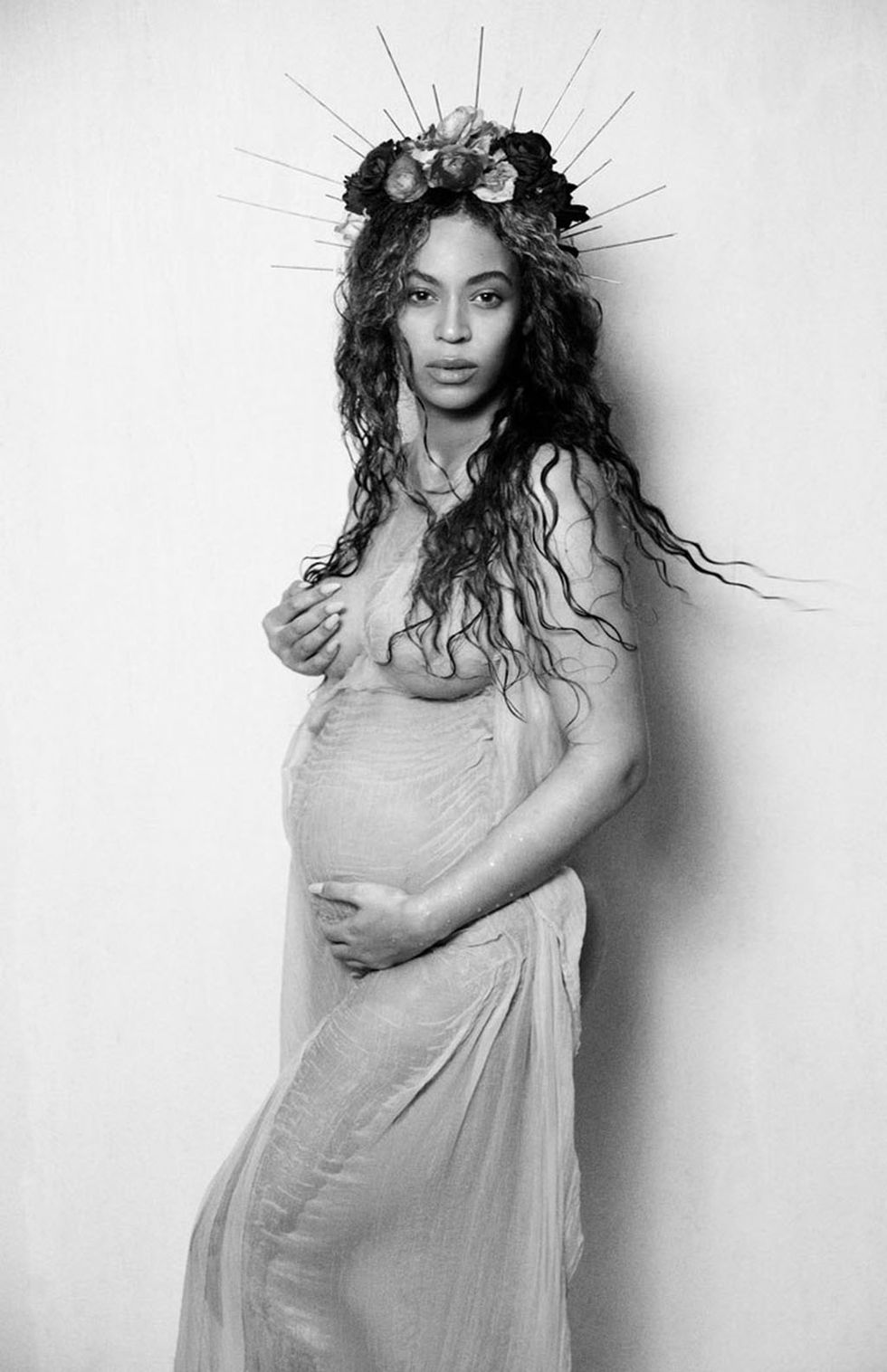 Las fotos más íntimas de Beyoncé tras anunciar su embarazo