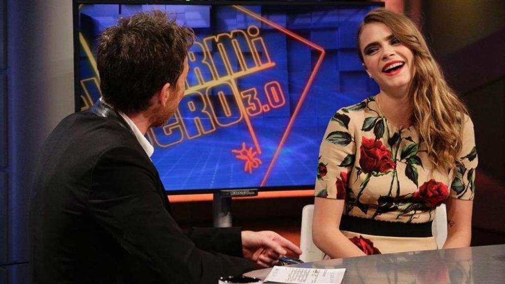 Cara Delevingne pone patas arriba 'El Hormiguero'