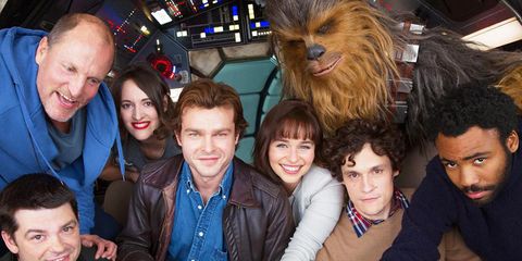 Face, Nose, Smile, Mouth, Eye, Social group, Friendship, Fur, Flash photography, Chewbacca, 