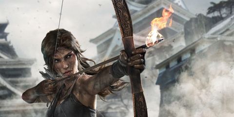 Fictional character, Cg artwork, Action-adventure game, Animation, Longbow, Digital compositing, Bow, Fiction, Bow and arrow, Games, 
