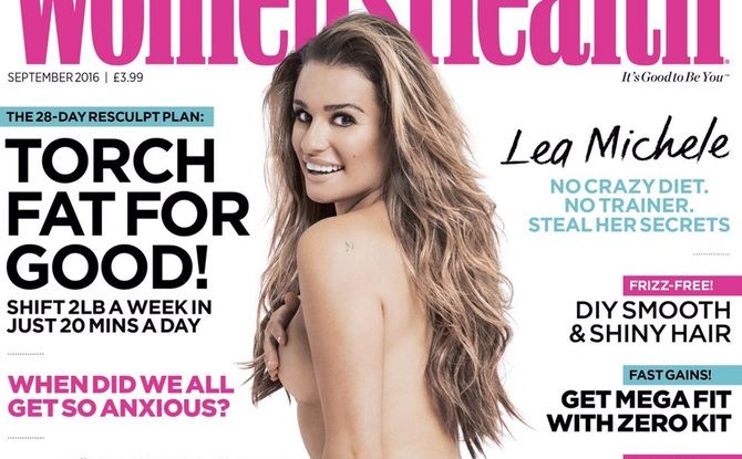 Lea Michele se desnuda y ense a sus tatuajes en honor al fallecido