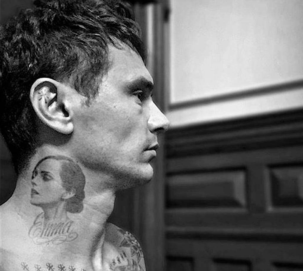 Se Ha Tatuado James Franco A Emma Watson En El Cuello