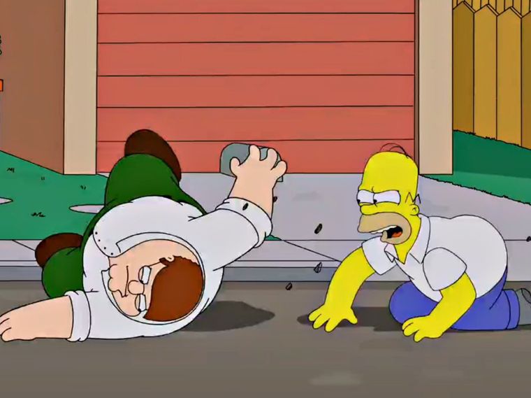 'Padre de familia' visita 'Los Simpson' en un episodio especial