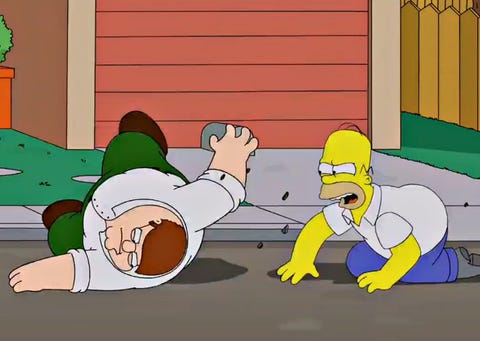 Padre de familia' visita 'Los Simpson' en un episodio especial