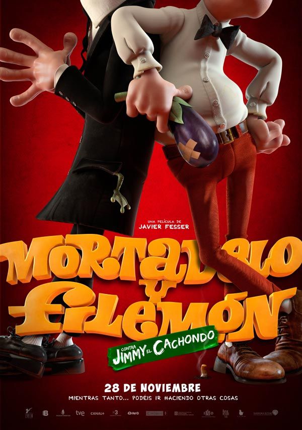 Primeras imágenes de 'Mortadelo y Filemón contra Jimmy el Cachondo', de  Javier Fesser