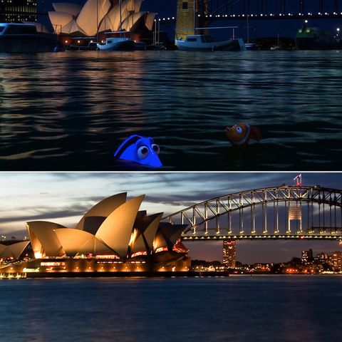 Architecture, Landmark, Opera house, Tied-arch bridge, Cityscape, Metropolis, Bridge, Reflection, Tourist attraction, Naval architecture, 