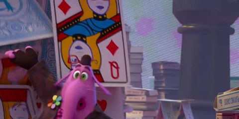 Pink, Purple, Animation, Lavender, Toy, Violet, Animated cartoon, Cartoon, Fictional character, Fiction, 