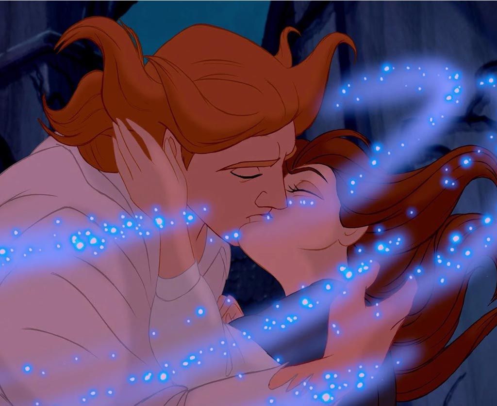 Los mejores primeros besos de Disney