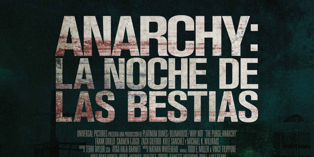 Corchete Lujo legal Película Anarchy: La noche de las bestias - crítica Anarchy: La noche de  las bestias