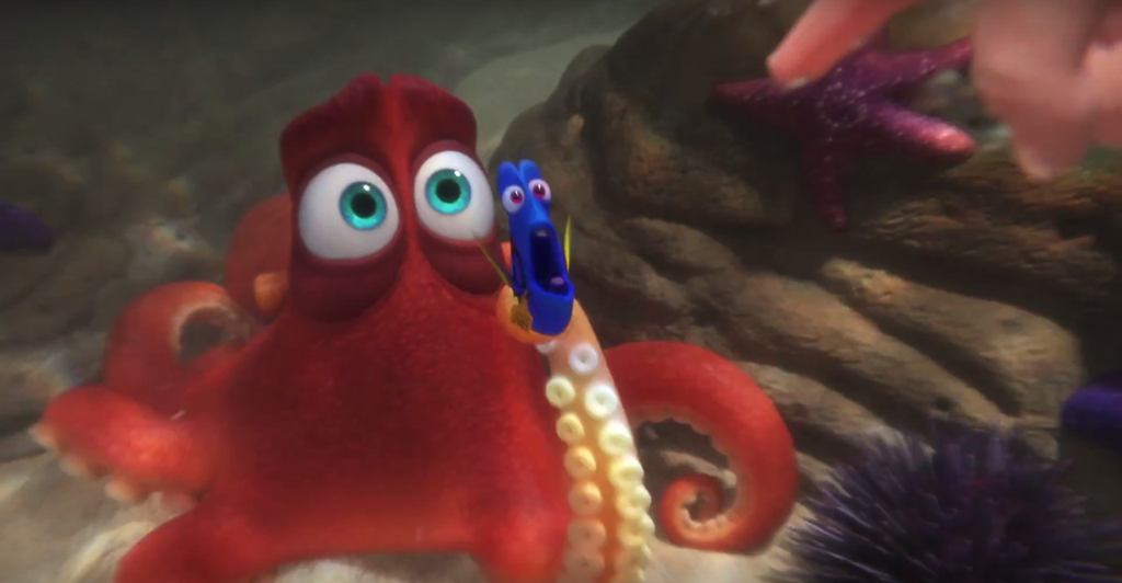 Toy, Red, Animation, Cartoon, Fictional character, Animated cartoon, Natural material, octopus, Octopus, Marine invertebrates, 