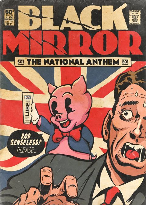 Los episodios de 'Black Mirror' convertidos en portadas de cómic