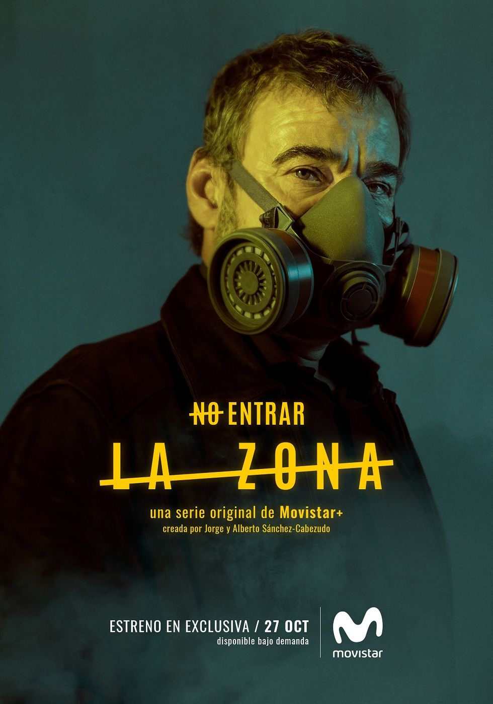 Personal protective equipment, Poster, Gas mask, Movie, Mask, Headgear, Costume, Album cover, Advertising, 