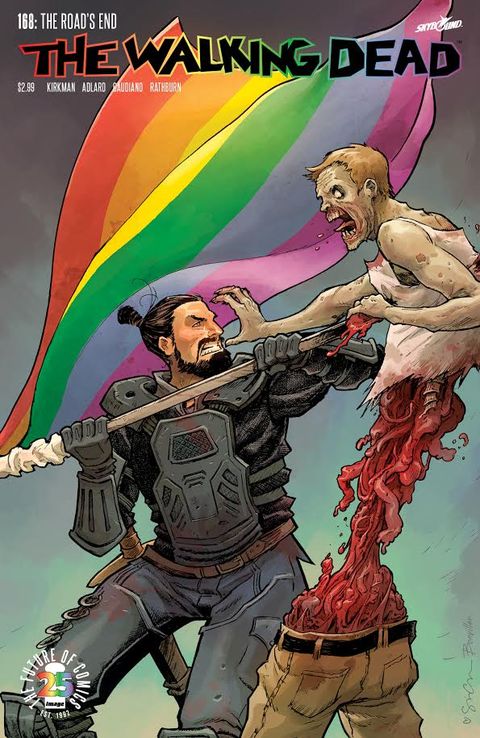 The Walking Dead' celebra el Orgullo LGTBQ+ con una portada especial