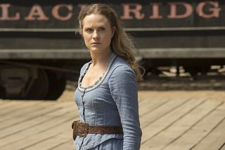 Evan Rachel Wood is Dolores in 'Westworld'