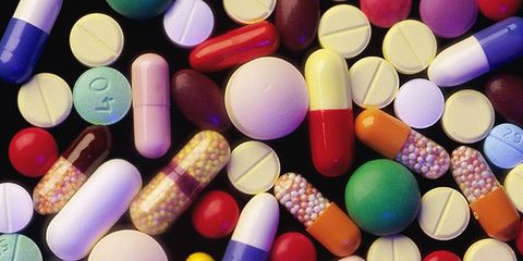 Colorfulness, Medicine, Pharmaceutical drug, Purple, Capsule, Pill, Collection, Prescription drug, Stimulant, Analgesic, 