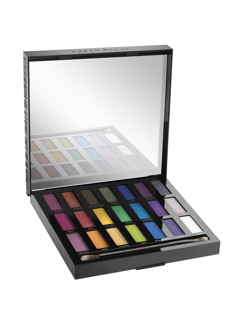 Purple, Violet, Lavender, Eye shadow, Pink, Magenta, Colorfulness, Box, Tints and shades, Rectangle, 