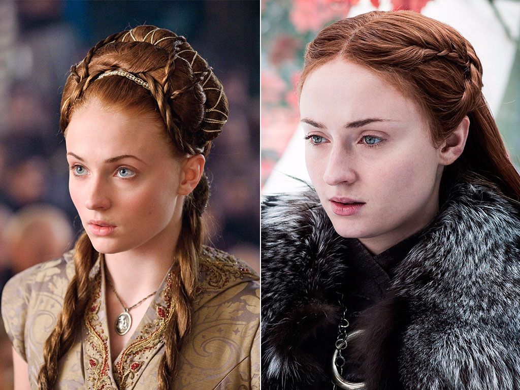 Todos los personajes a los que Sansa Stark ha copiado el peinado en 'Juego  de Tronos'