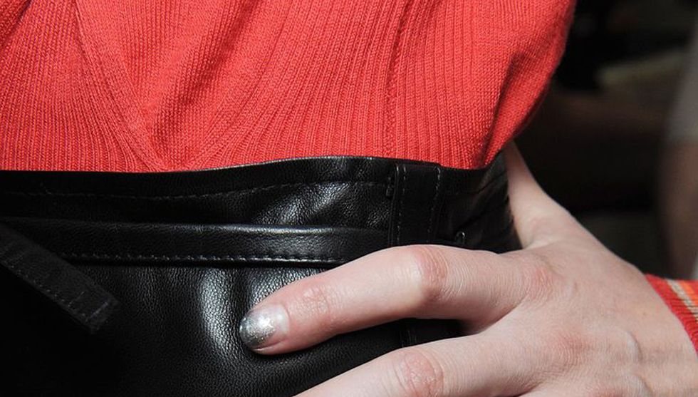 Finger, Textile, Hand, Wrist, Nail, Carmine, Thumb, Leather, Pocket, Gesture, 