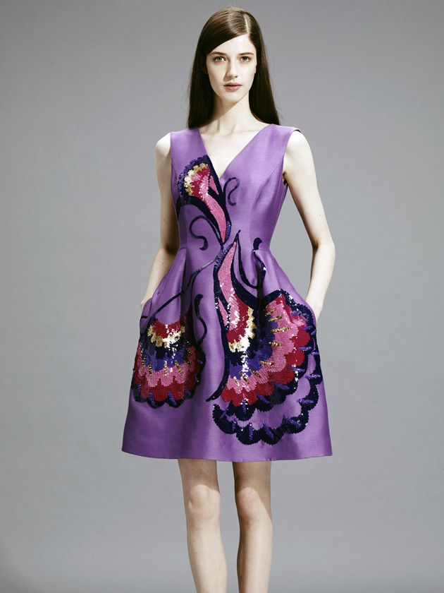Clothing, Sleeve, Shoulder, Dress, Joint, One-piece garment, Purple, Magenta, Pink, Style, 