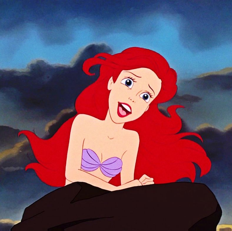 ariel la sirenita cara de disney