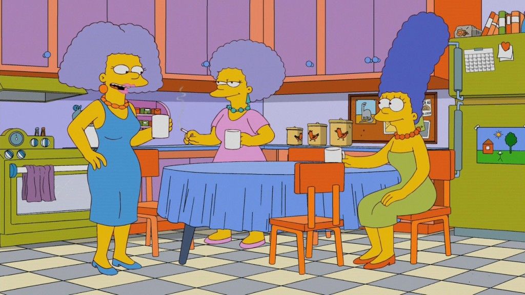 1. Marge Simpson's sisters Patty and Selma - wide 1