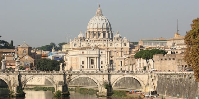 Landmark, Reflecting pool, Reflection, Dome, River, Architecture, Building, Waterway, Dome, Water, 