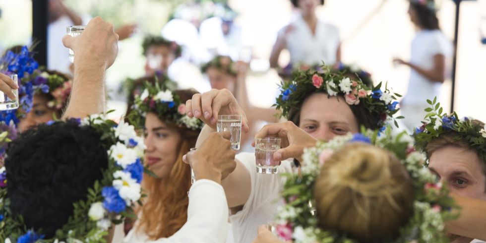 Event, Petal, Photograph, Happy, Bridal clothing, Bouquet, Tradition, Floristry, Ceremony, Wedding dress, 