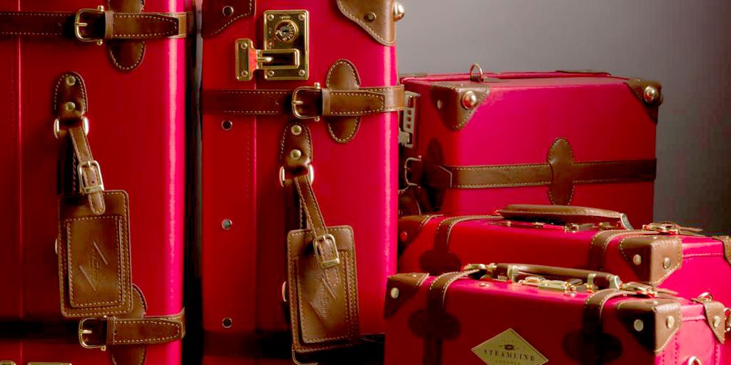 FORAO Equipaje de viaje de lujo vintage para maletero, maletas grandes de  cuero, equipaje de mano debajo de la cama, organizador de ropa, caja de