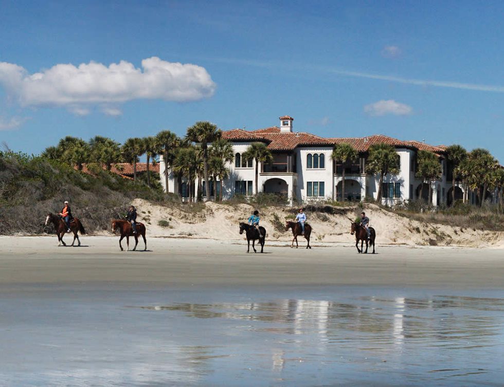 Beach, Coast, Sky, Horse, Tourism, Shore, Sea, Working animal, Vacation, Ocean, 