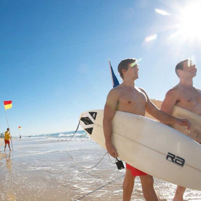 People on beach, Surfing Equipment, Surfboard, Beach, Vacation, Boardsport, Surface water sports, Surfing, Summer, Fun, 