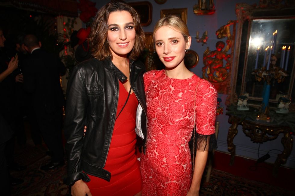 Lighting, Red, Jacket, Dress, Fashion, Leather jacket, Lipstick, Leather, Picture frame, Flash photography, 