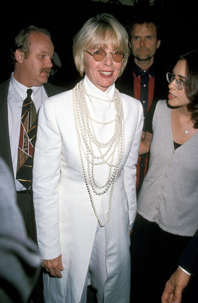 Por qué Diane Keaton se viste y se vestía siempre con tanta ropa? - Quora