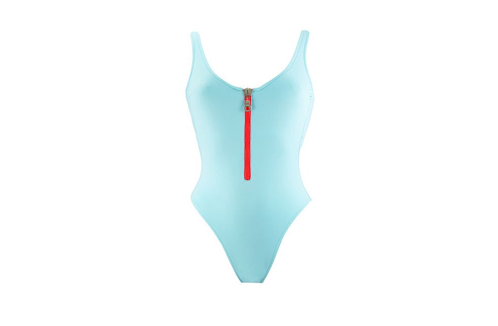 One-piece swimsuit, Clothing, Aqua, Monokini, Turquoise, Swimwear, Leotard, Maillot, Turquoise, Swimsuit bottom, 