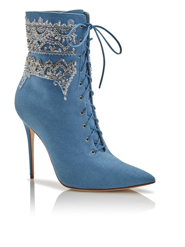 Footwear, Blue, Boot, High heels, Electric blue, Teal, Aqua, Foot, Sandal, Fashion design, 