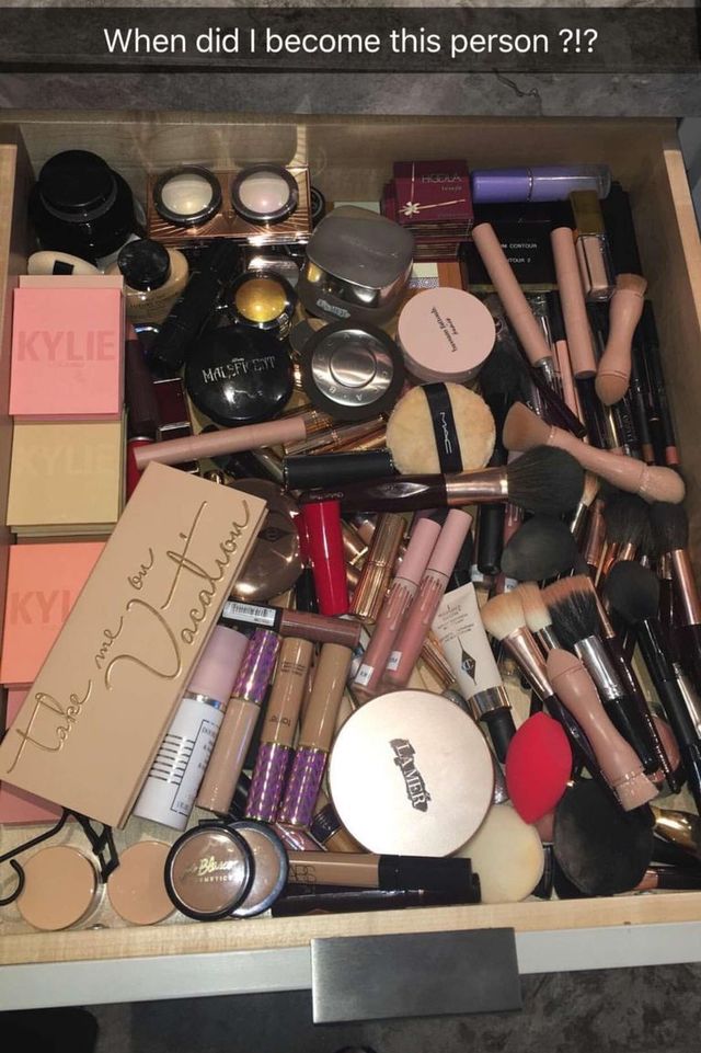 Cosmetics, Material property, Collection, Drawer, 