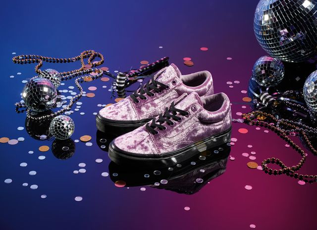 Footwear, Purple, Shoe, Illustration, Violet, Graphic design, Space, Font, Athletic shoe, Sneakers, 