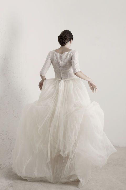 Clothing, Sleeve, Dress, Shoulder, Textile, Bridal clothing, Photograph, White, Gown, Wedding dress, 