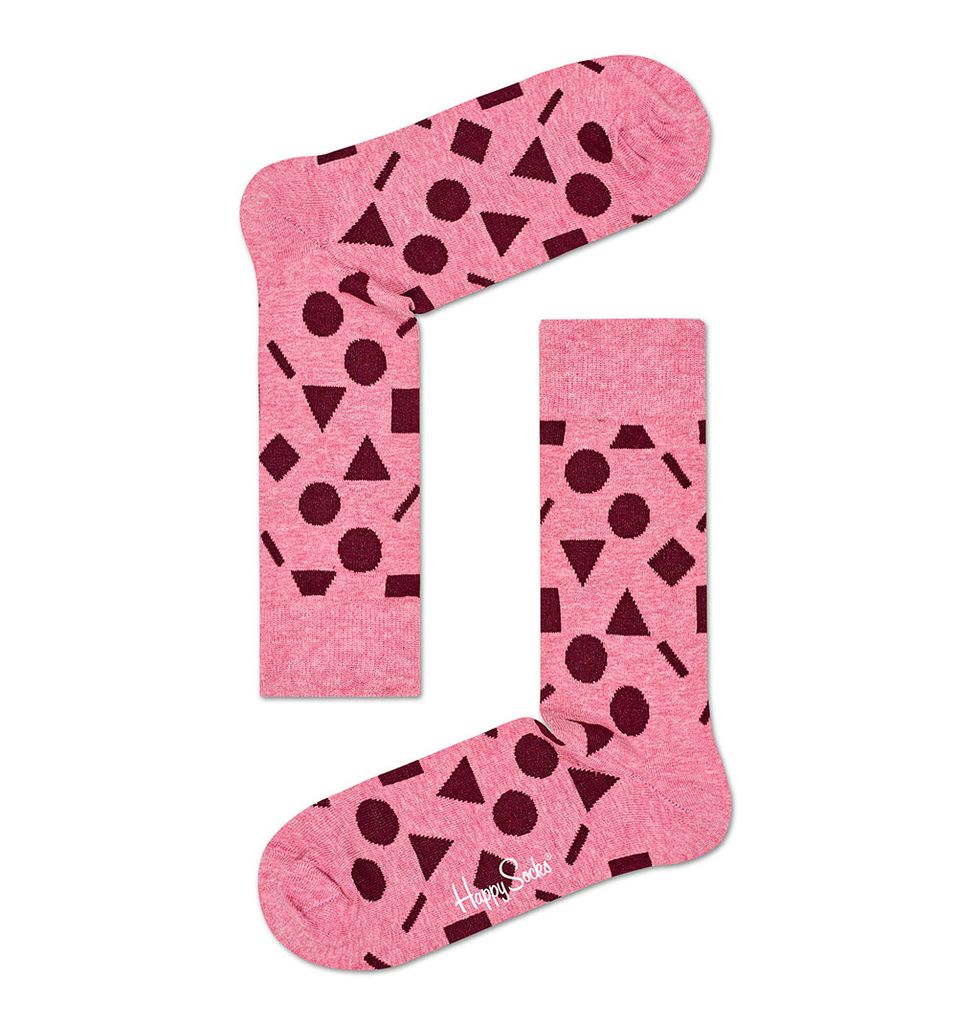 Pink, Footwear, Font, Pattern, Design, Tights, Pattern, Magenta, Sock, 