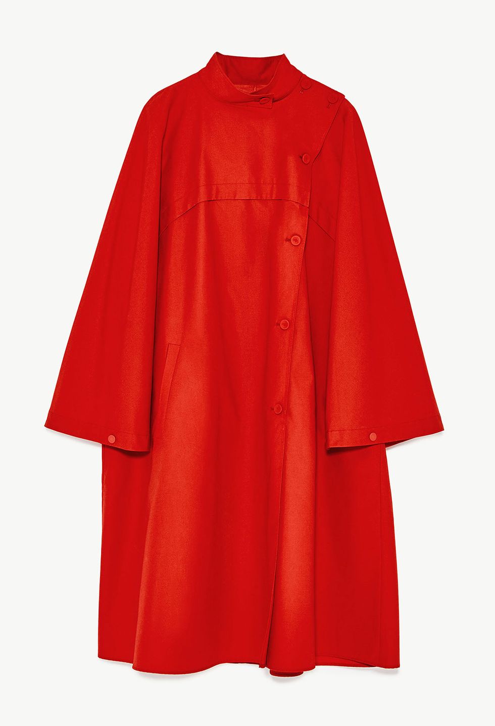 Clothing, Outerwear, Red, Sleeve, Costume, Cape, Robe, Academic dress, 