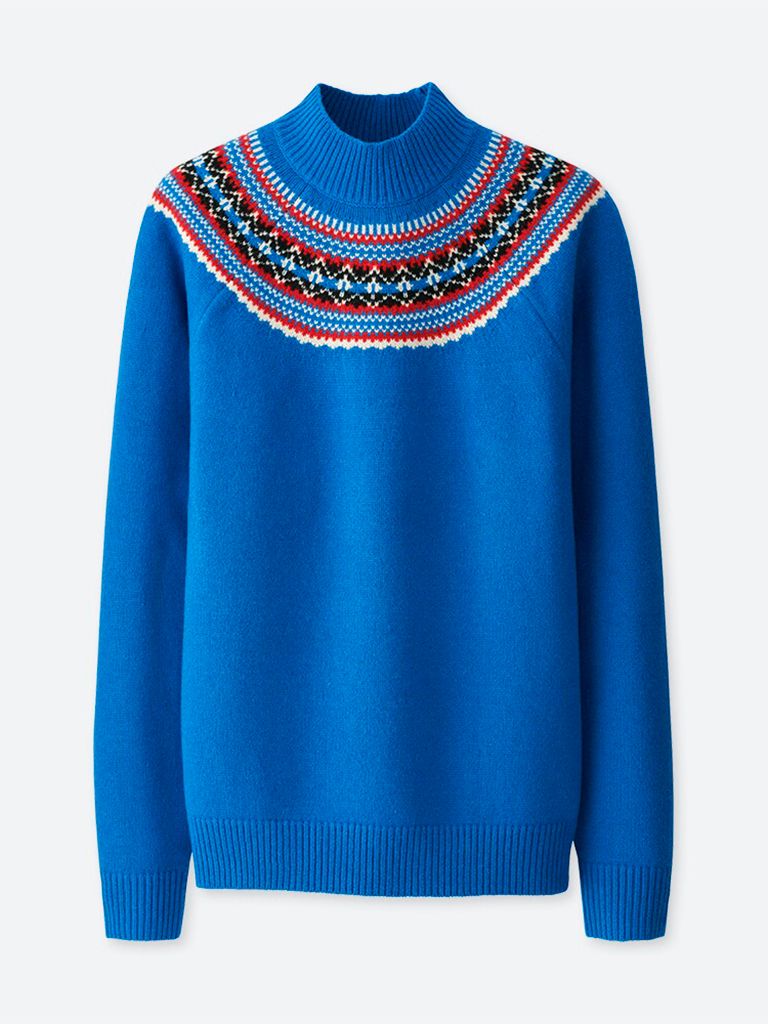 Clothing, Blue, Turquoise, Sleeve, Electric blue, Cobalt blue, Sweater, Neck, Outerwear, Jersey, 